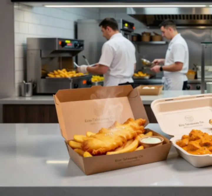 Selection of freshly prepared CIKSORUT LTD takeaway dishes ready for pickup
