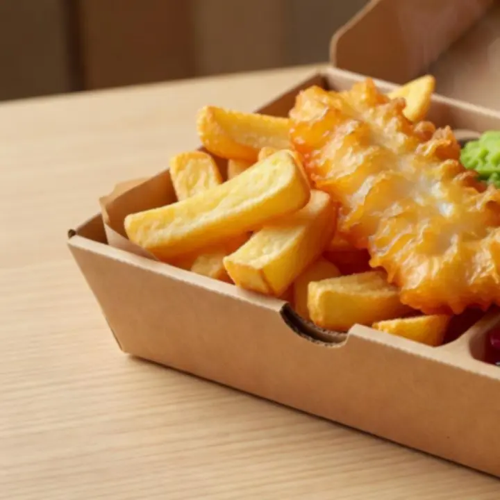 Close-up of a featured takeaway meal from CIKSORUT LTD