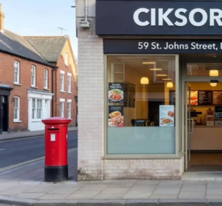 Daytime view of the CIKSORUT LTD shop frontage on St. Johns Street.